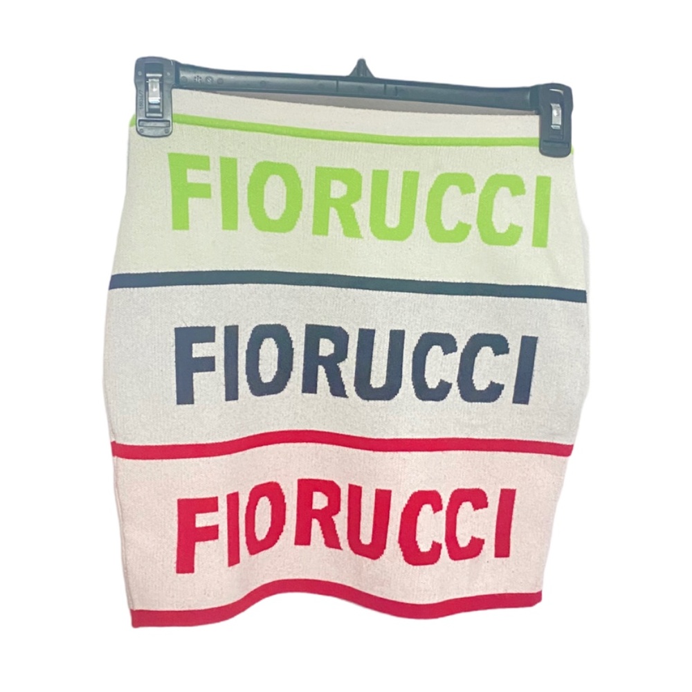 FioRucci monogram knitted skirt